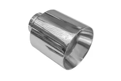 Końcówka tłumika 127mm wejście 70mm Polerowana największy sklep tuningowy w Polsce!