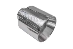 Końcówka tłumika 127mm wejście 76mm Polerowana największy sklep tuningowy w Polsce!