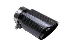 Końcówka tłumika 89mm wejście 70mm Carbon Gloss największy sklep tuningowy w Polsce!