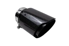 Końcówka tłumika 89mm wejście 76mm Carbon Gloss największy sklep tuningowy w Polsce!