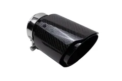 Końcówka tłumika 101mm wejście 76mm Carbon Gloss największy sklep tuningowy w Polsce!