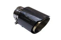 Końcówka tłumika 89mm wejście 70mm Carbon Gloss największy sklep tuningowy w Polsce!