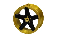 Zawieszka Slide Felga 06 Gold-Black 70mm Brelok Bombka Świąteczna największy sklep tuningowy w Polsce!