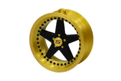 Zawieszka Slide Felga 09 Gold-Black 70mm Brelok Bombka Świąteczna największy sklep tuningowy w Polsce!