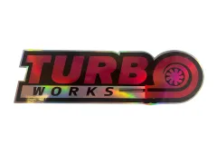 Naklejka TurboWorks Holo 22cm największy sklep tuningowy w Polsce!