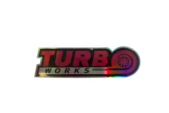 Naklejka TurboWorks Holo 15cm największy sklep tuningowy w Polsce!