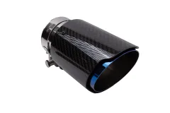 Końcówka tłumika 101mm wejście 76mm Carbon Gloss największy sklep tuningowy w Polsce!