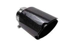 Końcówka tłumika 89mm wejście 76mm Carbon Gloss największy sklep tuningowy w Polsce!