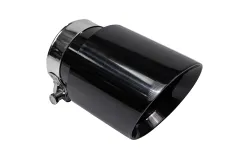 Końcówka tłumika 114mm wejście 70mm Gloss Black największy sklep tuningowy w Polsce!