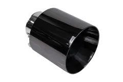 Końcówka tłumika 127mm wejście 70mm Gloss Black największy sklep tuningowy w Polsce!