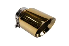 Końcówka tłumika 114mm wejście 70mm Gold największy sklep tuningowy w Polsce!