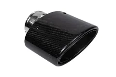 Końcówka tłumika 150x90mm wejście 76mm Carbon Gloss największy sklep tuningowy w Polsce!