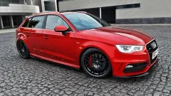 Dokładki Progów V.1 Audi S3 / A3 S-Line Sportback 8V / 8V Facelift Maxton największy sklep tuningowy w Polsce!