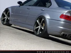 Dokładki Progów BMW 3 E46 4D Saloon < M3 Look > Maxton największy sklep tuningowy w Polsce!