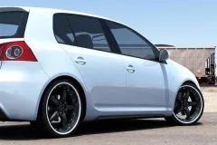 Dokładki Progów VW Golf 5 (6 GTI Look ABS) Maxton największy sklep tuningowy w Polsce!