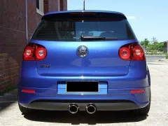 Dyfuzor Tylny Volkswagen Golf R32 Mk5 (2 otwory na wydech, wydech R32) Maxton największy sklep tuningowy w Polsce!