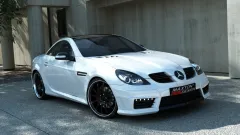 DOKŁADKI PROGÓW MERCEDES SLK R171 (SLK R172 AMG LOOK) ABS PLASTIC Maxton największy sklep tuningowy w Polsce!