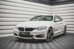 Splitter Przedni V.2 BMW 4 Coupe / Gran Coupe / Cabrio M-Pack F32 / F36 / F33 Maxton największy sklep tuningowy w Polsce!