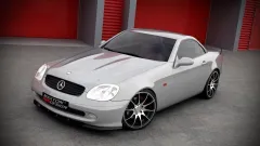 Splitter Przedni Mercedes SLK R170 Maxton największy sklep tuningowy w Polsce!