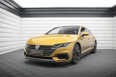Splitter Przedni v.1 Volkswagen Arteon R-Line Sedan / Shooting Brake Mk1 Maxton największy sklep tuningowy w Polsce!