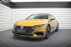 Splitter Przedni V.3 Volkswagen Arteon R-Line Sedan / Shooting Brake Mk1 Maxton największy sklep tuningowy w Polsce!