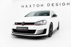 Splitter Przedni V.1 Volkswagen Golf GTI / GTD Mk7  Maxton największy sklep tuningowy w Polsce!