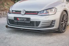 Splitter Przedni V.2 Volkswagen Golf GTI / GTD Mk7  Maxton największy sklep tuningowy w Polsce!