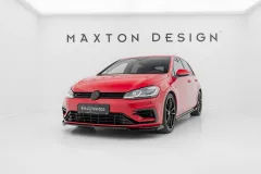 Splitter Przedni V.2 Volkswagen Golf R / R-Line Mk7 Facelift Maxton największy sklep tuningowy w Polsce!