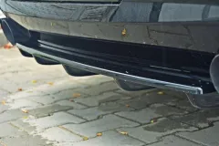 Splitter Tylny BMW 5 M-Pack Sedan/Touring F10/F11  (2 podwójne końcówki wydechu) Maxton największy sklep tuningowy w Polsce!