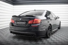 Splitter Tylny BMW 5 M-Pack Sedan/Touring F10/F11 (2 pojedyncze końcówki wydechu) Maxton największy sklep tuningowy w Polsce!