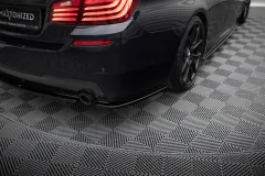 Splittery Tylne Boczne BMW 5 M-Pack Sedan /Touring  F10/F11 (2 pojedyncze końcówki wydechu) Maxton największy sklep tuningowy w Polsce!