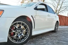 Dokładki Progów Racing Mitsubishi Lancer Evo X Maxton największy sklep tuningowy w Polsce!