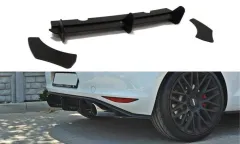 Dyfuzor Tylny i Splittery Tylne Boczne VW Golf 7 GTI Maxton największy sklep tuningowy w Polsce!