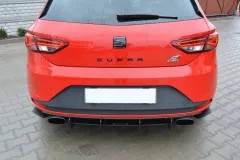 Dyfuzor Tylny i Splittery Tylne Boczne Seat Leon III Cupra Maxton największy sklep tuningowy w Polsce!