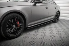 Dokładki Progów Audi S4 / A4 S-Line / A4 Competiton B9 Maxton największy sklep tuningowy w Polsce!