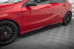 Dokładki Progów Mercedes A W176/ CLA 117 AMG/ CLA 117 AMG LINE Facelift Maxton największy sklep tuningowy w Polsce!
