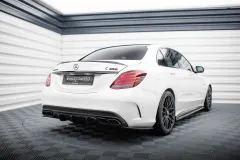 Tylna dokładka Mercedes C-Class Sedan / Estate W205 / S205 63AMG  Maxton największy sklep tuningowy w Polsce!