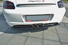 Splittery tylne boczne PORSCHE CAYMAN S 987C  Maxton największy sklep tuningowy w Polsce!