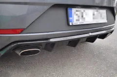 Dokładka Tylna V.1 Seat Leon Cupra Mk3 FL Hatchback Maxton największy sklep tuningowy w Polsce!