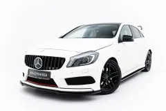 SPLITTER PRZEDNI MERCEDES-BENZ W176 AMG-LINE PRZEDLIFT Maxton największy sklep tuningowy w Polsce!