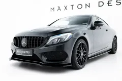Splitter Przedni V.1 Mercedes- Benz C Coupe AMG-Line C205  Maxton największy sklep tuningowy w Polsce!