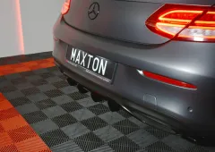 DOKŁADKA TYLNA MERCEDES- BENZ C-CLASS W205 COUPE AMG-LINE Maxton największy sklep tuningowy w Polsce!