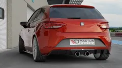 Dokładka Tylna V.2 Seat Leon Cupra Hatchback Mk3 Facelift Maxton największy sklep tuningowy w Polsce!