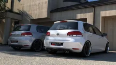 Dyfuzor Tylny VW Golf 6 z  2 otworami na wydech Maxton największy sklep tuningowy w Polsce!