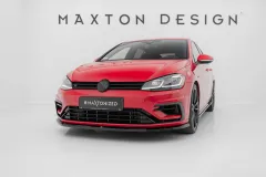 Splitter Przedni V.6 Volkswagen Golf R / R-Line Mk7 Facelift Maxton największy sklep tuningowy w Polsce!