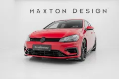 Splittery Przednie Boczne Volkswagen Golf R / R-Line Mk7 Facelift Maxton największy sklep tuningowy w Polsce!