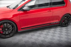 Dokładki Progów Volkswagen Golf GTI Clubsport Mk7  Maxton największy sklep tuningowy w Polsce!