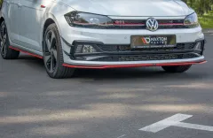 Splitter Przedni V.2 Volkswagen Polo GTI / R-line Mk6 Maxton największy sklep tuningowy w Polsce!