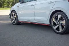 Dokładki Progów Volkswagen Polo GTI / R-line Mk6 Maxton największy sklep tuningowy w Polsce!