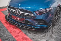 Splitter Przedni V.3 Mercedes A35 AMG Aero W177  Maxton największy sklep tuningowy w Polsce!